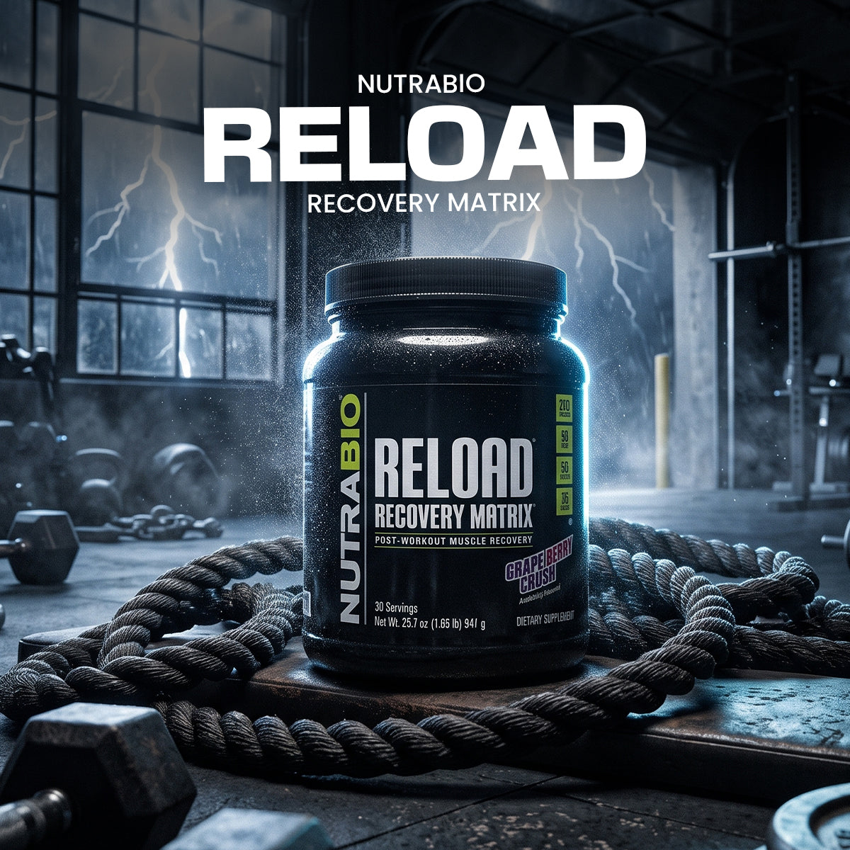 NutraBio Reload Recovery Matrix