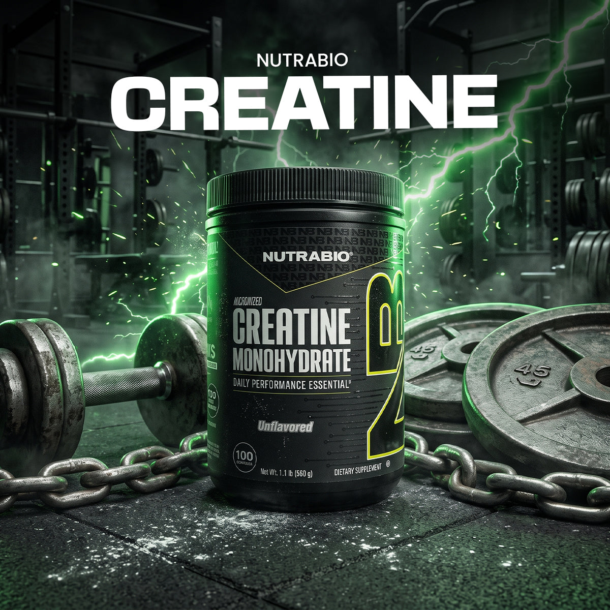 NutraBio Creatine