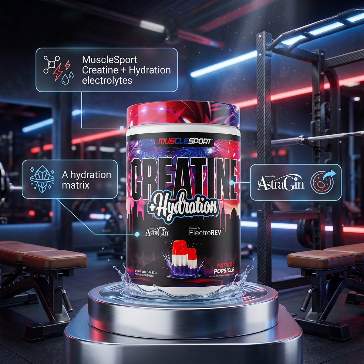 Creatine + Hydration