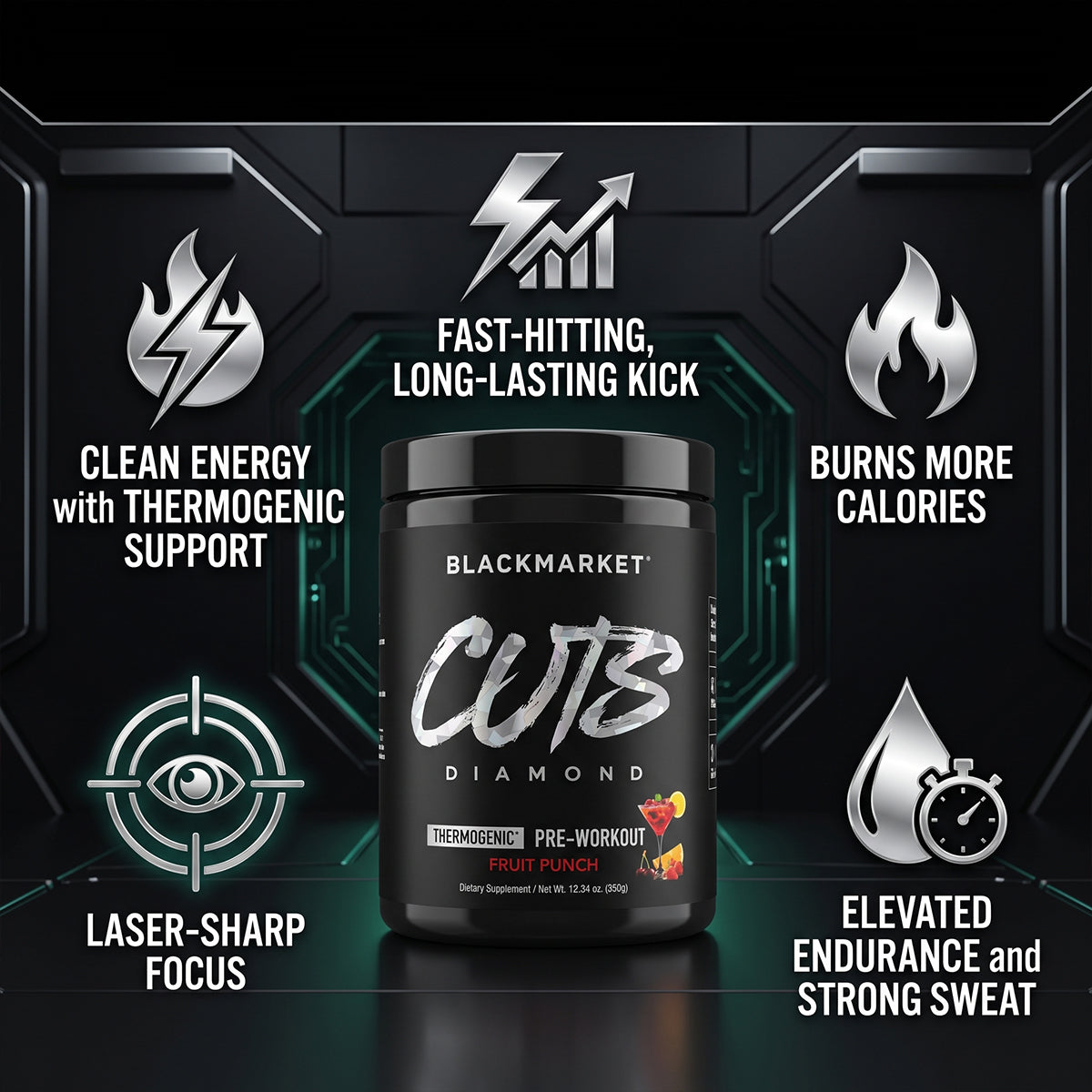 Cuts Diamond Pre-Workout
