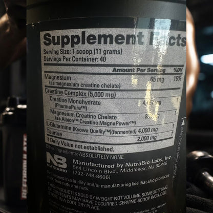 NutraBio CGT Max