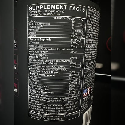 Adrenolyn Nootropic Pre-Workout