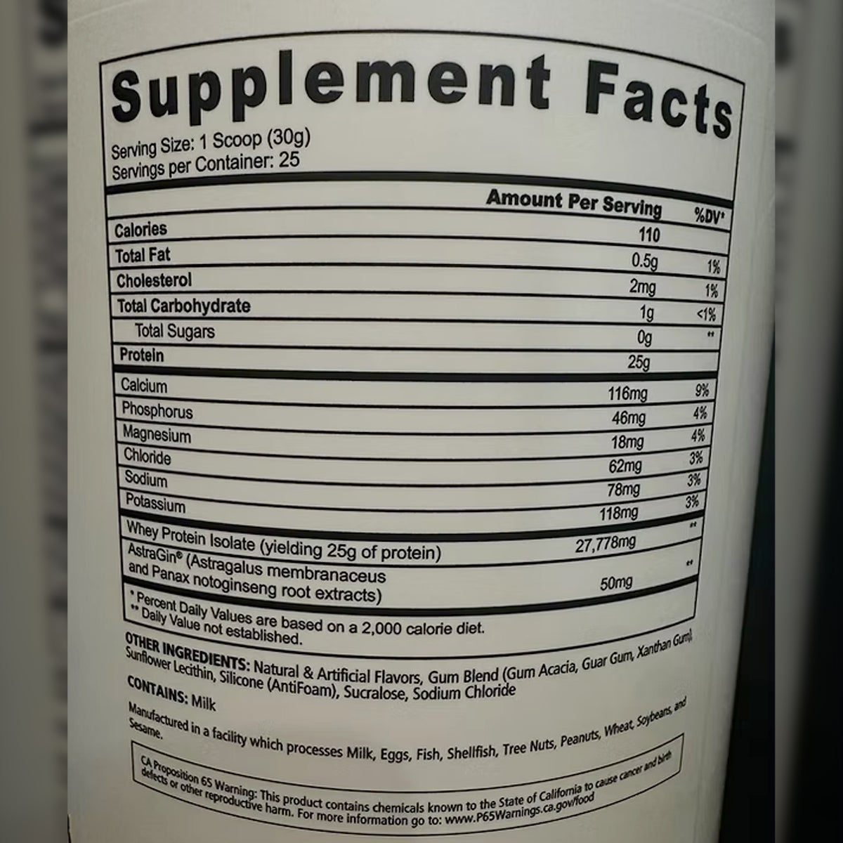 Fuel ISO Protein