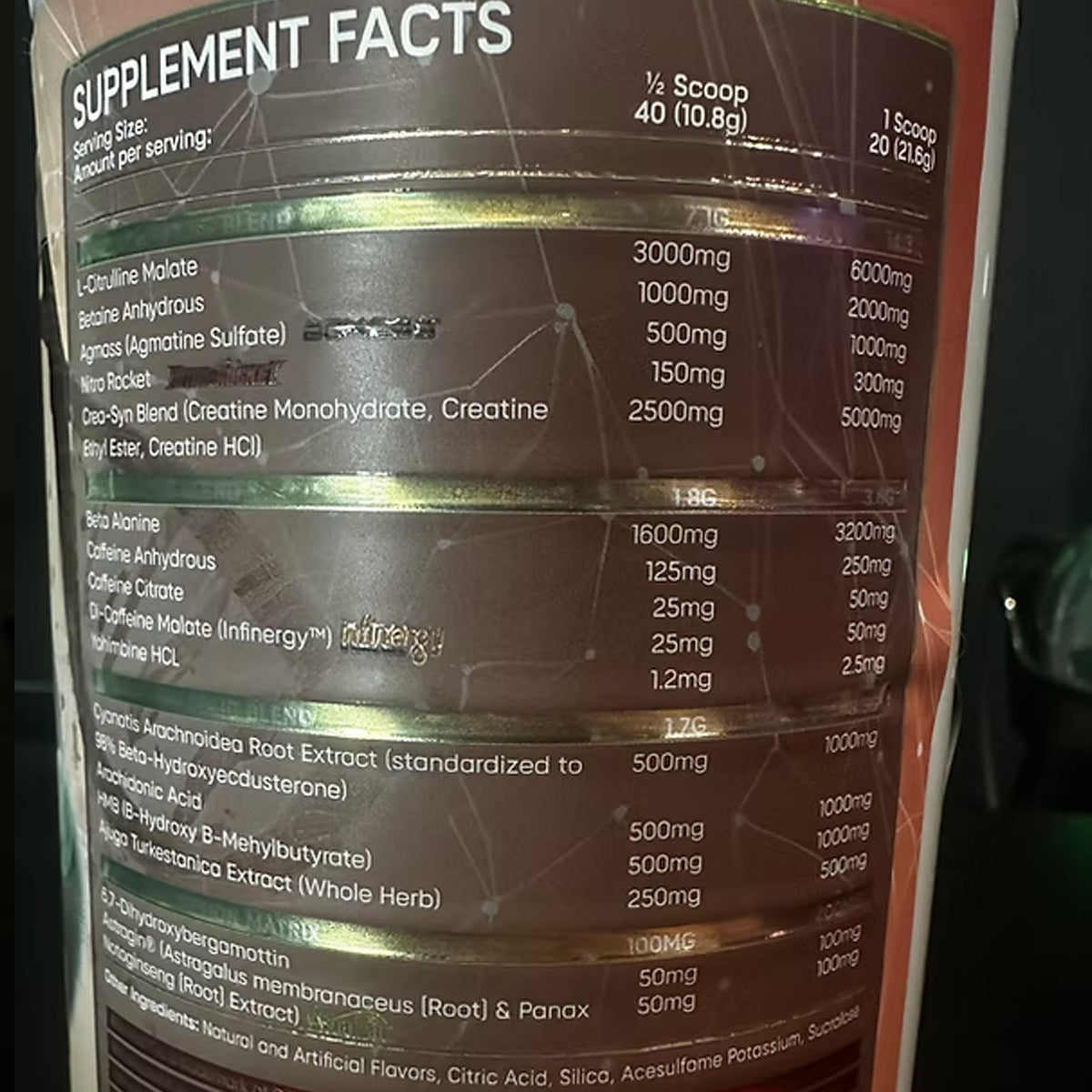 Hybrid-Mass Pre-Workout