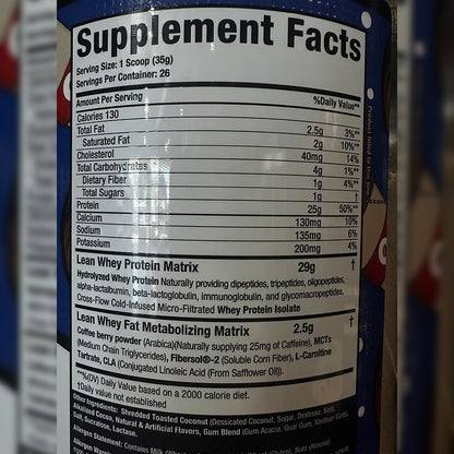 Lean Whey Protein