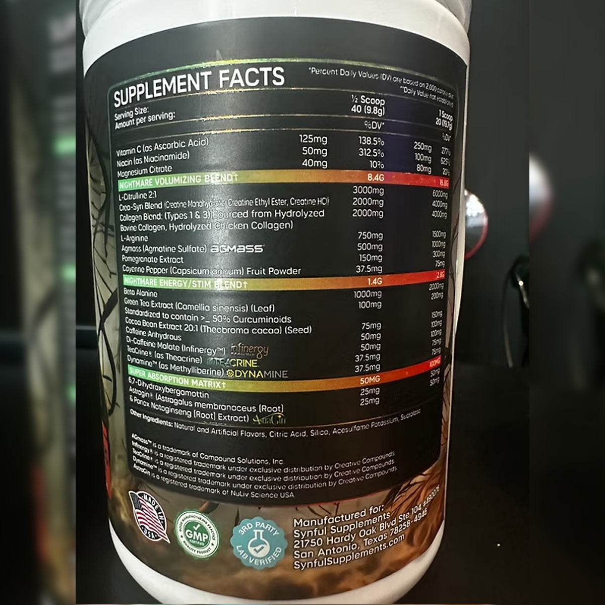 Nightmare Pre-Workout