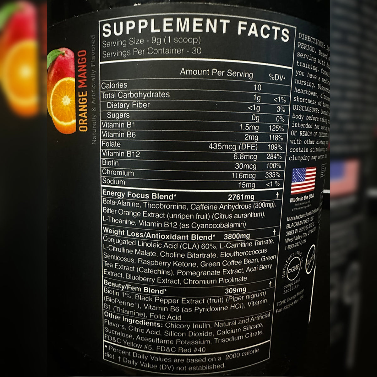 Tone Pre-Workout